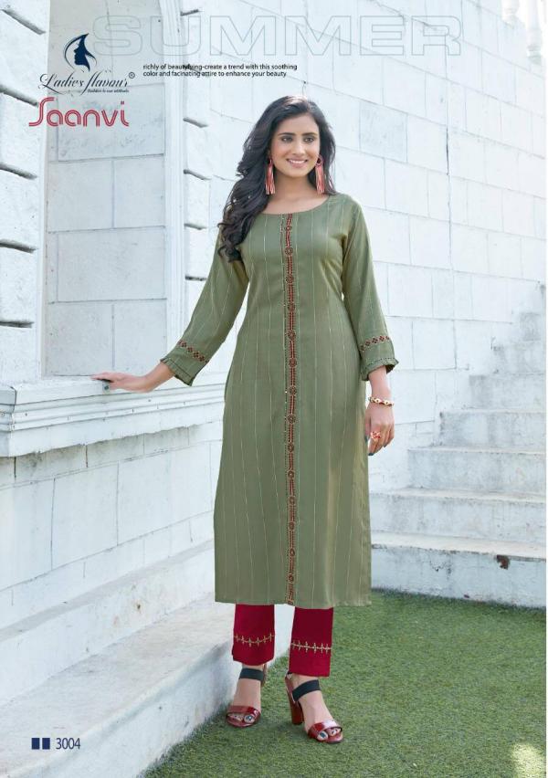 LF Saanvi Rayon Fancy Embroidery Readymade Salwar